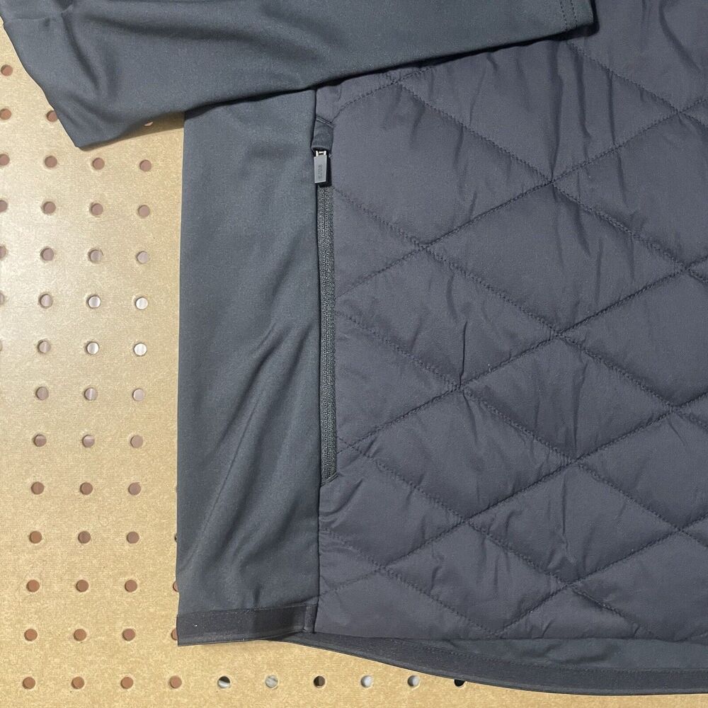 NEW Kjus Mens Jacket Medium/50 Black Old Waverley Golf Release Half Zip Logo - Picture 4 of 11